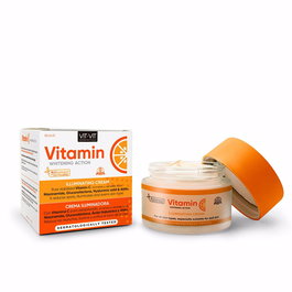 Diet Esthetic Crème Éclat Vitamine C ILLUMINATING CREAM 50 ml pour Tous Types de Peaux