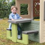 S.Life Table de Pique-nique avec 2 Bancs, Jeu d'Extérieur pour Enfants à partir de 18 mois