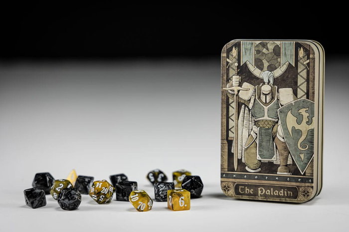 Pack dés Character Class Classic RPG Paladin (15)