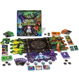 Ravensburger - Disney Villainous : Unstoppable, jeu de stratégie, incarnez les méchants de Disney, 2 à 4 joueurs, dès 7 ans, 24694
