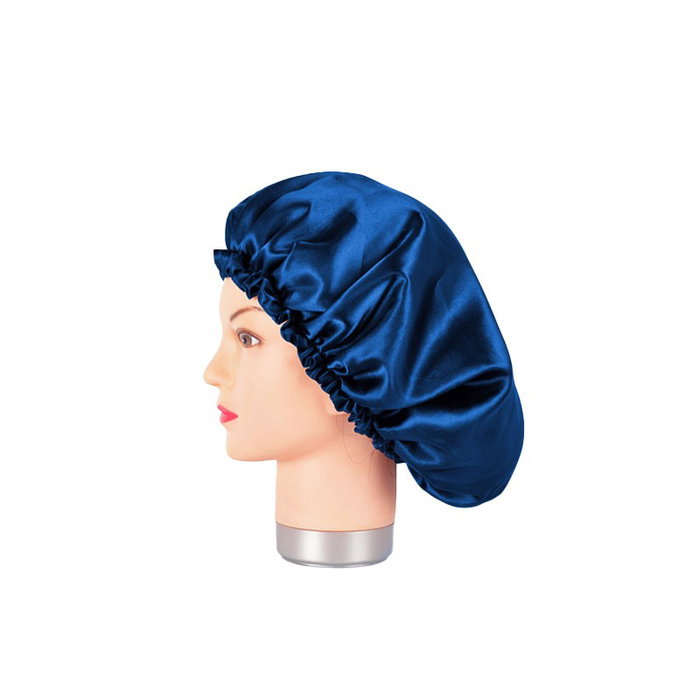 Bifull Bonnet en satin bleu anti-frizz Bifull Bonnet en satin bleu anti-frizz