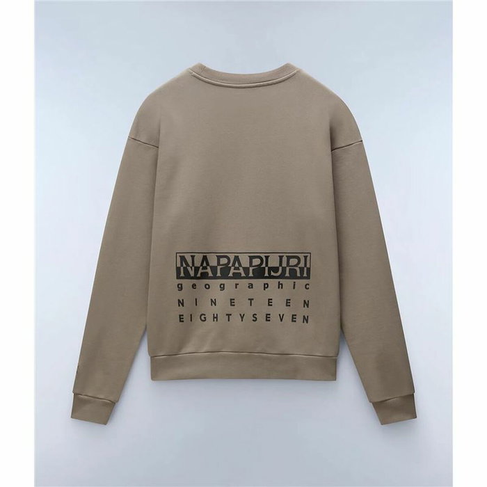 Sweat sans capuche homme Napapijri B-Premium C Beige Brindle 2 132 Flushed