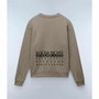 Sweat sans capuche homme Napapijri B-Premium C Beige Brindle 2 132 Flushed