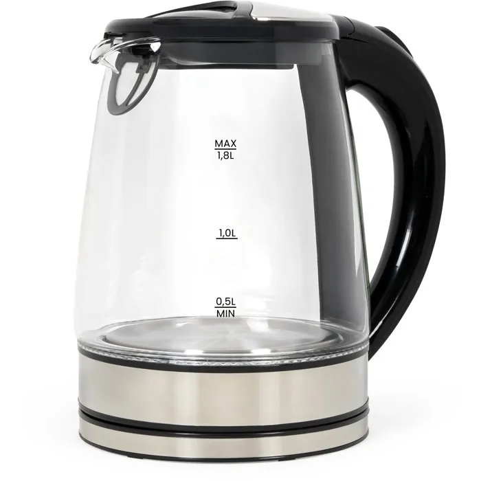 Onli Bouilloire en verre ON1015N - 1,8 L - 1500 W Onli Bouilloire en verre ON1015N - 1,8 L - 1500 W