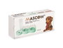 Mascow Mangeoire Double avec Abreuvoir 38x23x16 cm Plastique Gris/Rosa/Verte 500 ml (Set de 12)