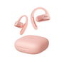 Shokz OpenFit Air Casque Bluetooth sans fil à crochets auriculaires avec micro intégré et résistance IP54 - Rose