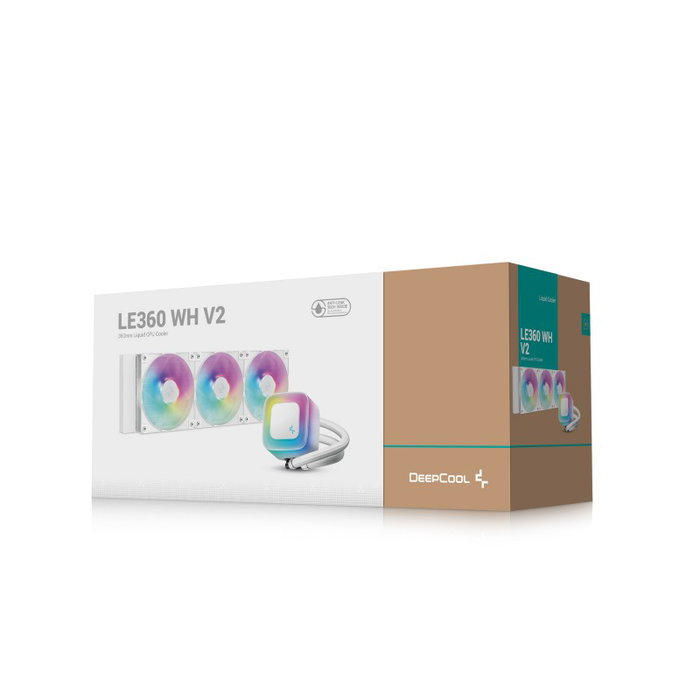 DeepCool LE360 V2 Blanc Kit de refroidissement liquide 360 mm