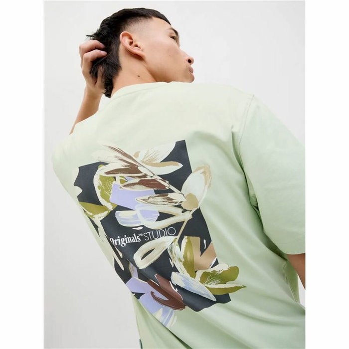 T-shirt à manches courtes homme Jack & Jones Jorvarenna Painted Bleu