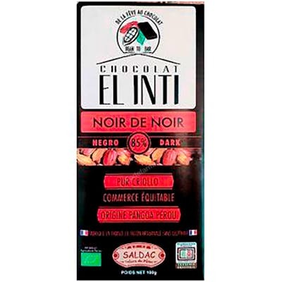 Saldac - Chocolat Noir 85% Cacao - 100 g Bio et Équitable, Végan, Sans Gluten, Certifié Agriculture Non UE (Petits Producteurs) - Tablette de Chocolat Saldac - Chocolat Noir 85% Cacao - 100 g Bio et Équitable, Végan, Sans Gluten, Certifié Agriculture Non UE (Petits Producteurs) - Tablette de Chocolat