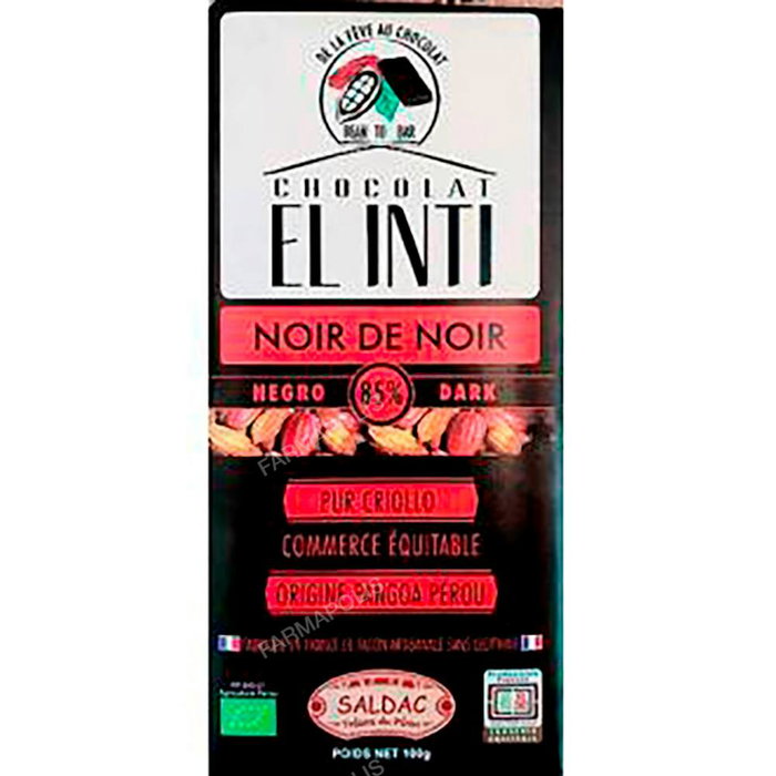 SALDAC Chocolat Noir 85% Eco SALDAC Chocolat Noir 85% Eco