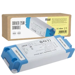 BX3 LIGHT Driver LED CM-24VADDR 24W, régulation DALI, sortie 50-76V DC 300 mA, classe II, source de courant constant pour éclairage LED professionnel