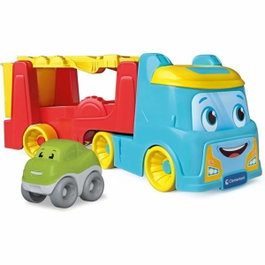 Clementoni Camion Garage et Remorque avec Tumbling Cars