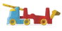 Clementoni Camion Garage et Remorque avec Tumbling Cars