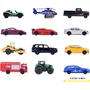 Majorette Coffret 12 Véhicules Collection Ride Now en métal