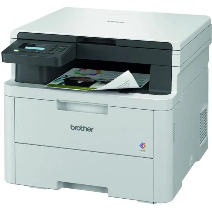Brother DCP-L3520CDWE - Imprimante multifonction couleur 3-en-1, recto verso automatique, WiFi, AirPrint, 18 ppm, format A4, compacte