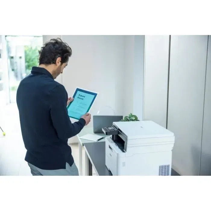 Brother DCP-L3520CDWE - Imprimante multifonction couleur 3-en-1, recto verso automatique, WiFi, AirPrint, 18 ppm, format A4, compacte