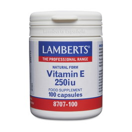 Lamberts Vitamine E naturelle 250 UI 100 capsules