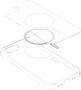 eSTUFF INFINITE OSLO Coque magnétique hybride avec 86% de plastique recyclé pour iPhone 17/16 - Compatible MagSafe - Protection contre les chutes