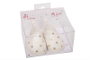 Muñecas Arias Set de Chaussures Blanc avec Étoiles pour Poupée de 45 cm, 3 ans et plus