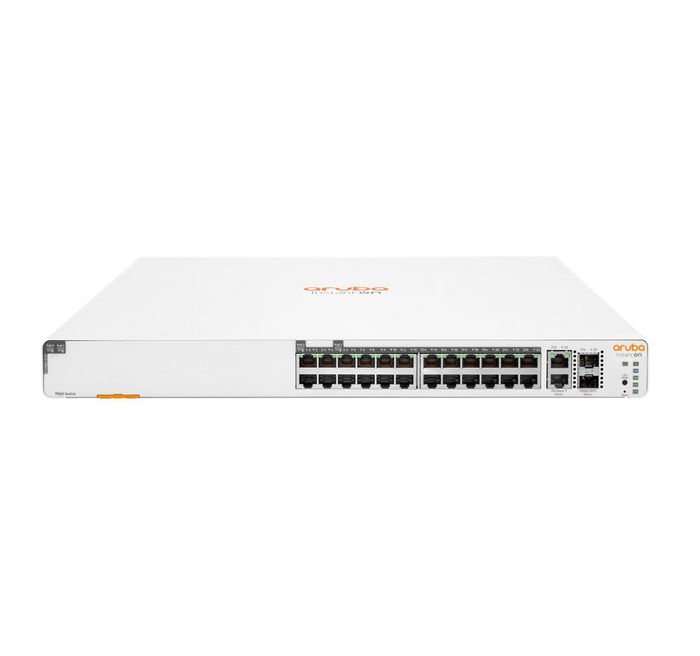 Hewlett Packard Enterprise Aruba Instant On 1960 24G 20 ports Classe 4 4 ports Classe 6 PoE 2XGT 2SFP+ 370 W Hewlett Packard Enterprise Aruba Instant On 1960 24G 20 ports Classe 4 4 ports Classe 6 PoE 2XGT 2SFP+ 370 W