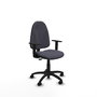 PIQUERAS Y CRESPO Chaise de bureau Algarra gris foncé