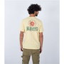 T-shirt à manches courtes homme Hurley MTS0035680-H713 Jaune (S)