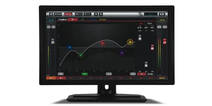 Soundcraft Ui12 Mixeur Numérique avec Wi-Fi Intégré et Effets HARMAN