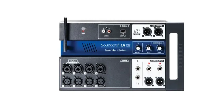 Soundcraft Ui12 Mixeur Numérique avec Wi-Fi Intégré et Effets HARMAN