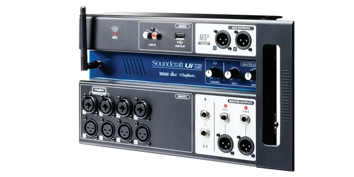 Soundcraft Ui12 Mixeur Numérique avec Wi-Fi Intégré et Effets HARMAN
