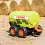 Falk - Citerne Remorque Jouet Claas - Capacité 30L - Vert - Compatible Tracteurs Jouets Falk - 100% Fabriqué en France