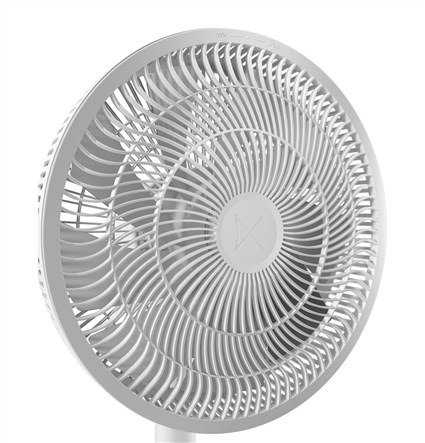 Duux DXCF60 Ventilateur de pied silencieux Essence blanc, 7 vitesses, oscillant, fonction nuit, très puissant (13 dB)