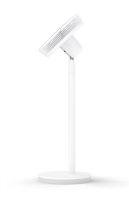 Duux DXCF60 Ventilateur de pied silencieux Essence blanc, 7 vitesses, oscillant, fonction nuit, très puissant (13 dB)