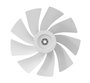 Duux DXCF60 Ventilateur de pied silencieux Essence blanc, 7 vitesses, oscillant, fonction nuit, très puissant (13 dB)