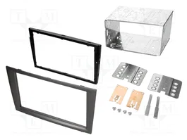ACV Cadre de radio 2 DIN pour Opel, charcoal-metallic