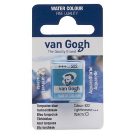 Van Gogh Aquarelle en pastille Bleu Turquoise 522