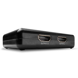 Lindy Splitter HDMI 10.2G 2 ports compact Noir