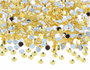 Innspiro Gemmes acryliques circulaires jaunes 6 mm, 5000 unités