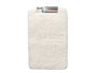 BERILO Tapis de bain à poils blanc 50x80cm