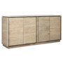 Home ESPRIT Buffet Naturel Bois et Marbre