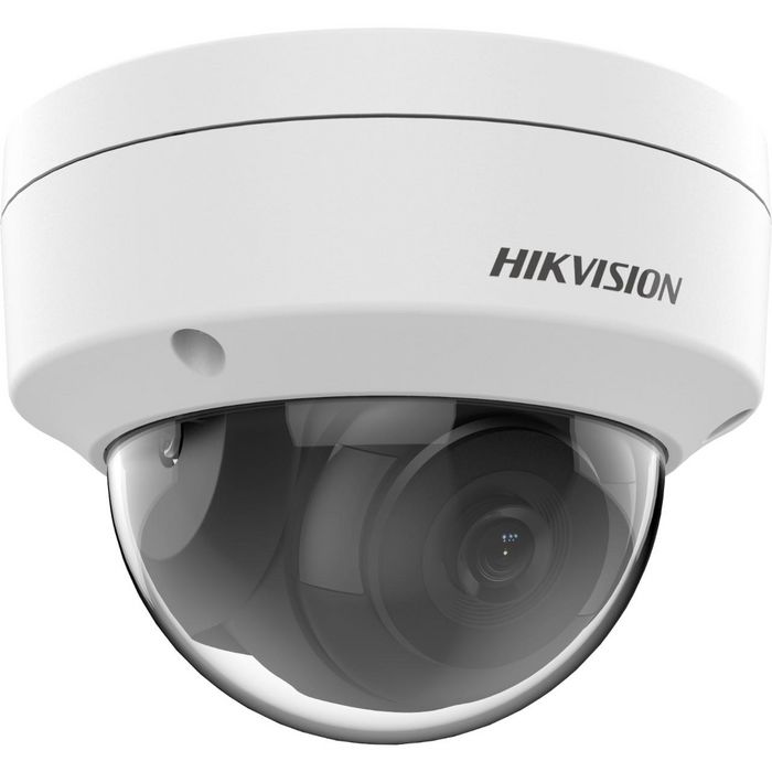 Hikvision Caméra réseau dôme antivandal 4 MP IK10 IP67 avec objectif 2.8mm - Technologie WDR 120 dB et compression H.265+ pour classification