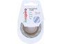 Innspiro Cinta masking tape Washi foil lignes argentées 15mm x 10m Série Metal