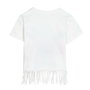 T shirt à manches courtes Enfant Stitch Blanc 5 ans