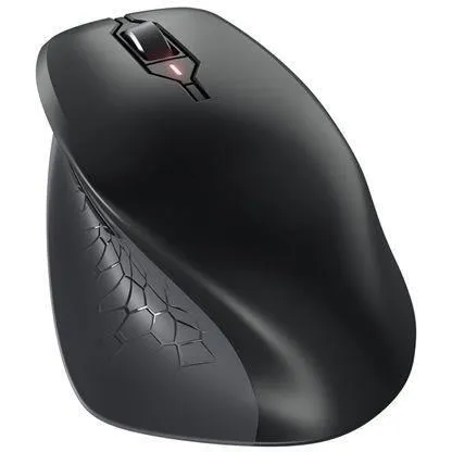 Cherry Stream Mouse Comfort - Souris ergonomique sans fil pour droitiers, 6 boutons, capteur optique 4000 DPI, connexion 2.4 GHz