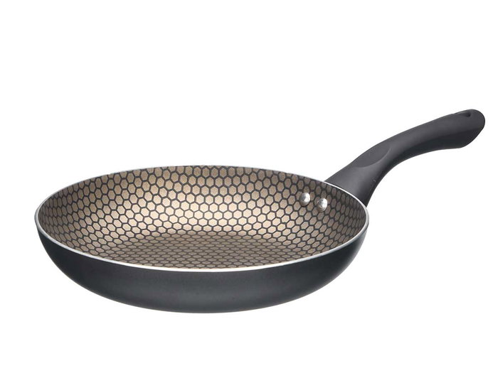 Kinvara Poêle Induction Antiadhésive Panel Abeille 22 cm Noir (Set de 6)