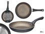 Kinvara Poêle Induction Antiadhésive Panel Abeille 22 cm Noir (Set de 6)