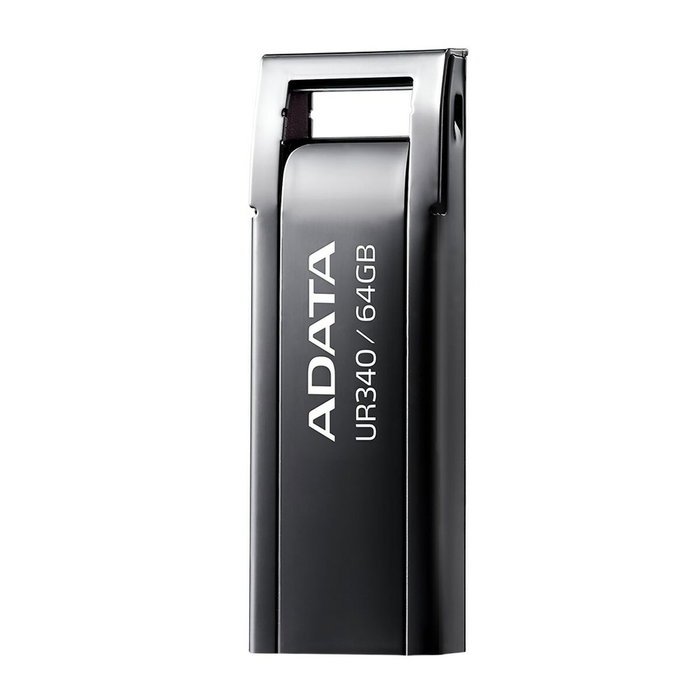 Clé USB Adata AROY-UR340-64GBK 64 GB Noir