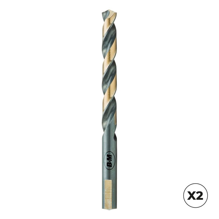 Bluemaster Foret DIN 338 HSS-Co ø10,00 mm split point antidérapante Bluemaster Foret DIN 338 HSS-Co ø10,00 mm split point antidérapante