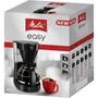 Melitta Easy II 1023-02 Cafetière filtre 15 tasses - 1050 W - Noir - Compatible café moulu - Garantie 2 ans