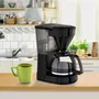 Melitta Easy II 1023-02 Cafetière filtre 15 tasses - 1050 W - Noir - Compatible café moulu - Garantie 2 ans