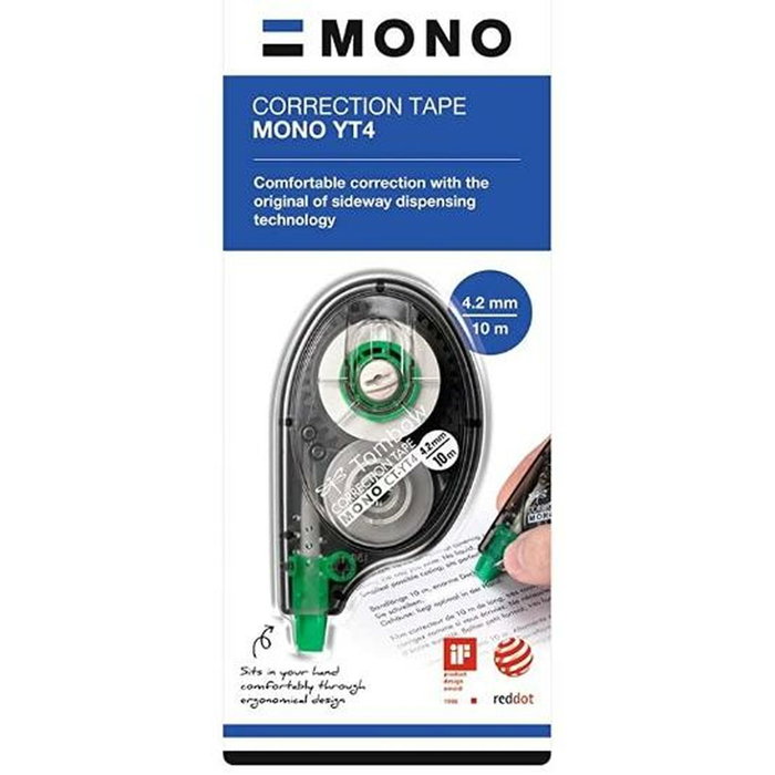 roller correcteur Tombow Mono 4,2 mm x 10 m (12 Unités) roller correcteur Tombow Mono 4,2 mm x 10 m (12 Unités)